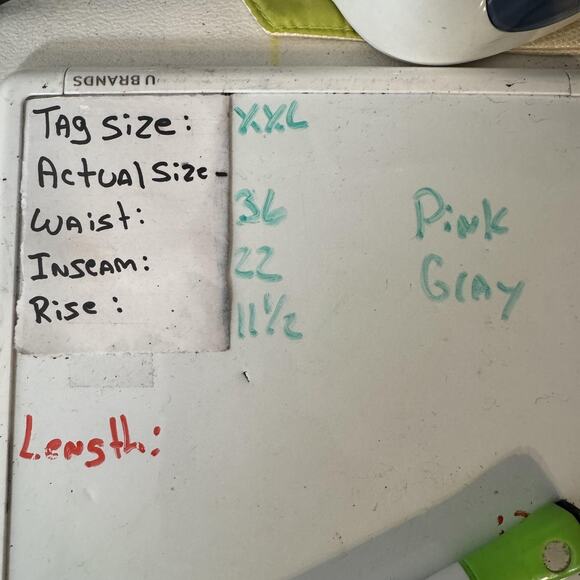 Under Armour HeatGear Compression Leggings Womens 2XL Pink Gray Capri 1328993 - Picture 11 of 12